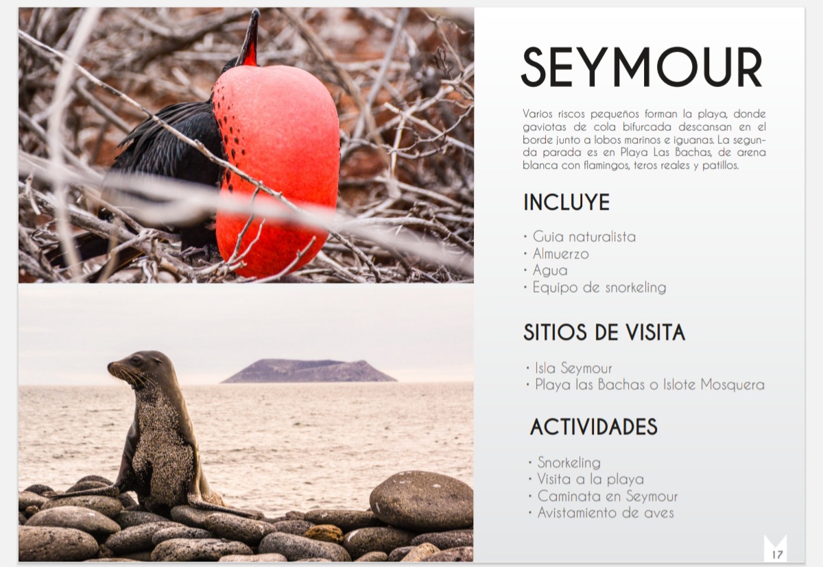 Isla Seymour, Galápagos